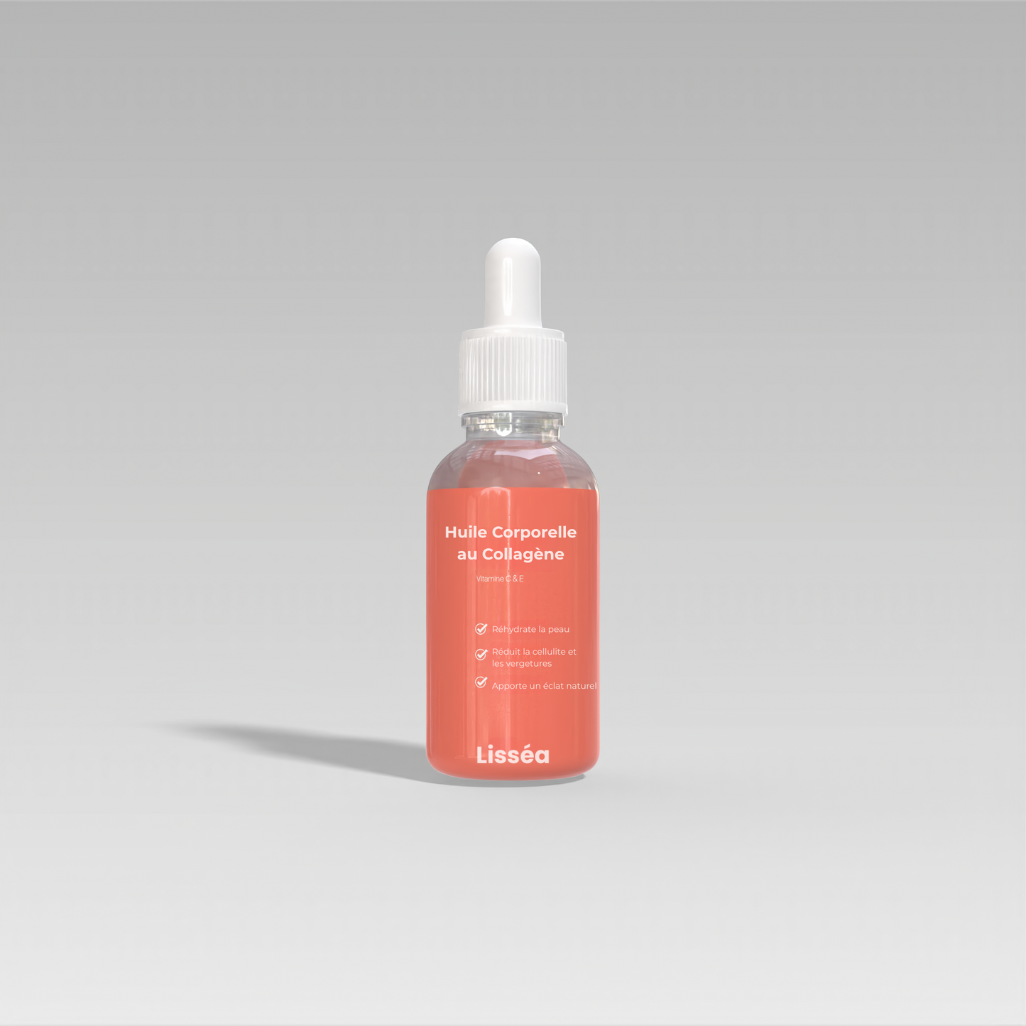 Huile corporelle au collagène