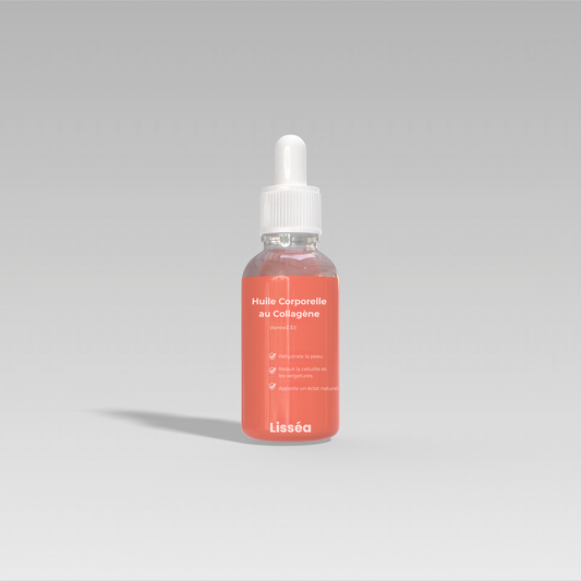 Huile corporelle au collagène